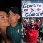 Georgina Rodríguez, super sexy per festeggiare il Portogallo con il jet privato di Ronaldo